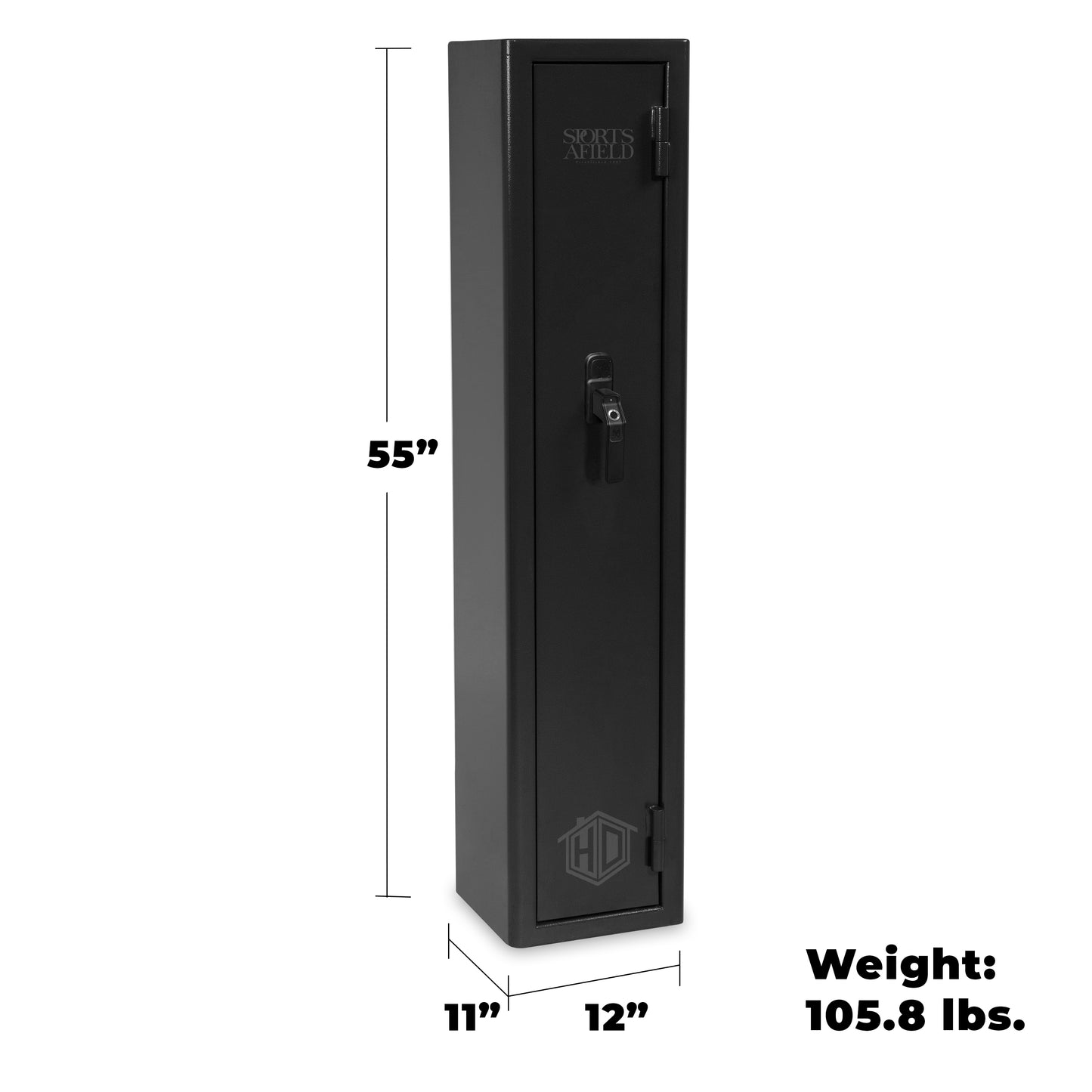 Sports Afield Home Defense SA-HDF-BIO 4-Gun Biometric Safe