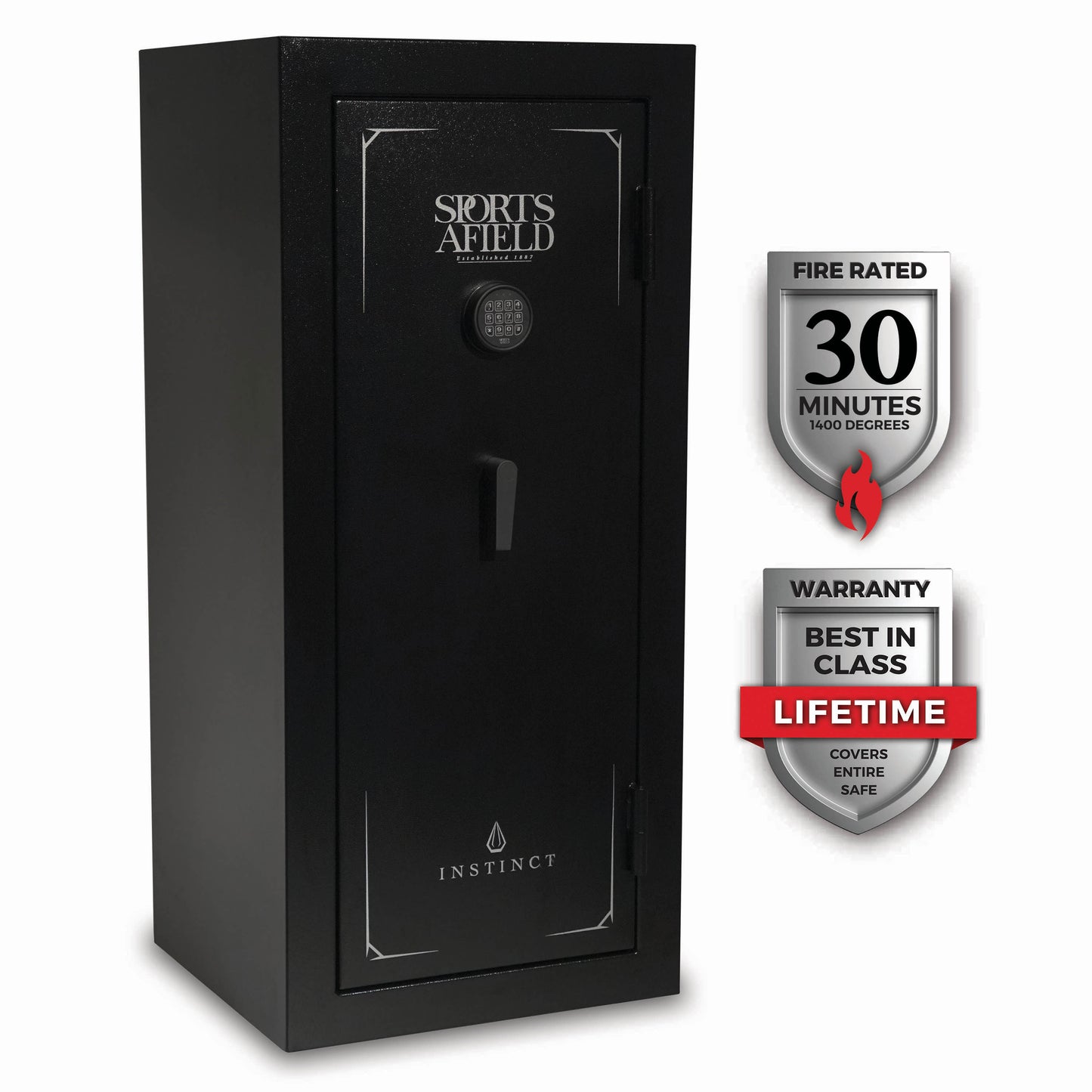 Sports Afield Instinct SA5525INS 24-Gun Fireproof Safe