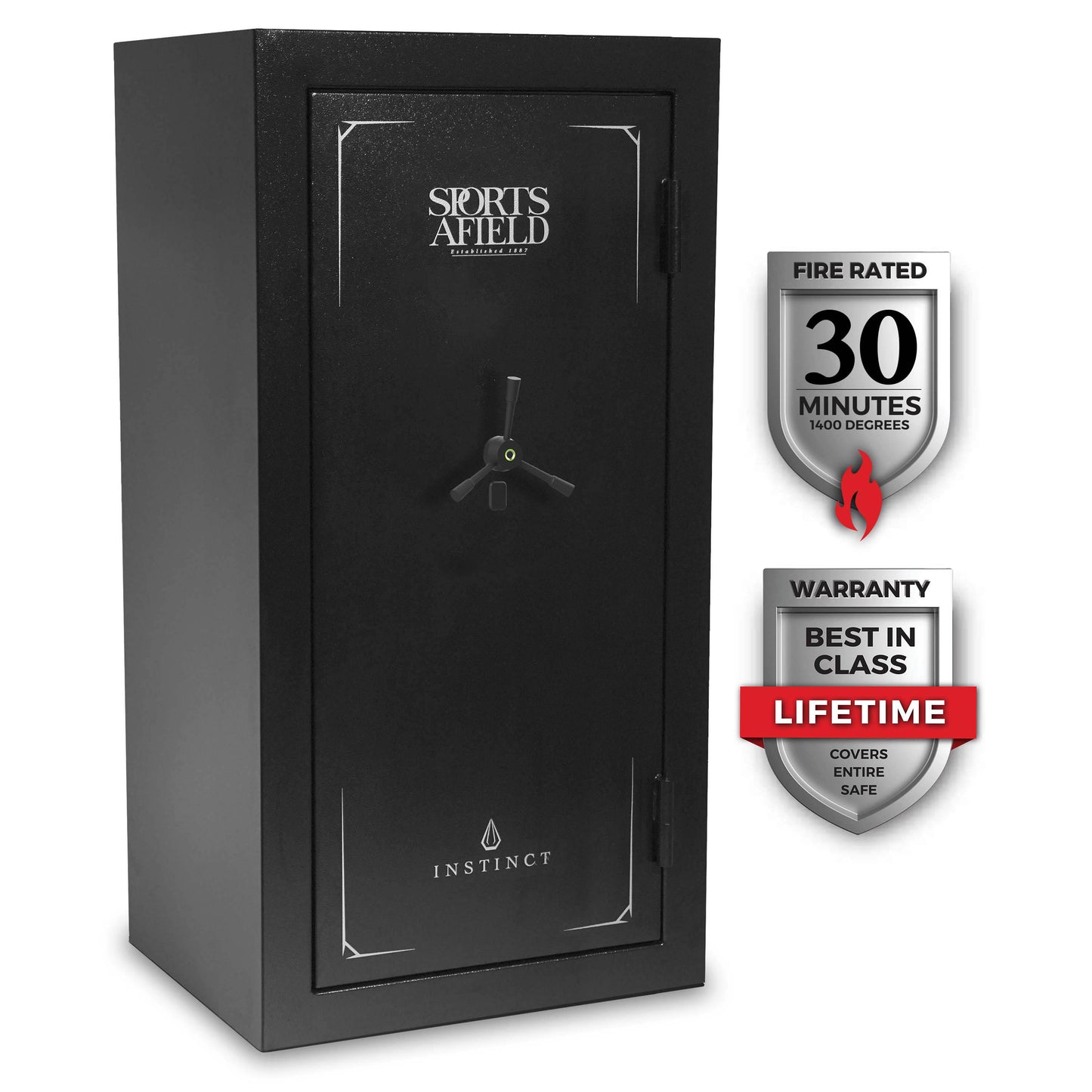 Sports Afield Instinct SA5529INS-BIO 30-Gun Biometric Safe