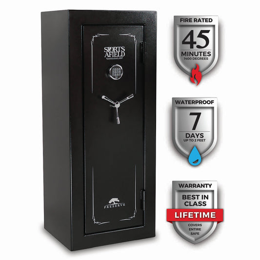 Sports Afield Preserve SA5924P 24-Gun Fire & Water Safe