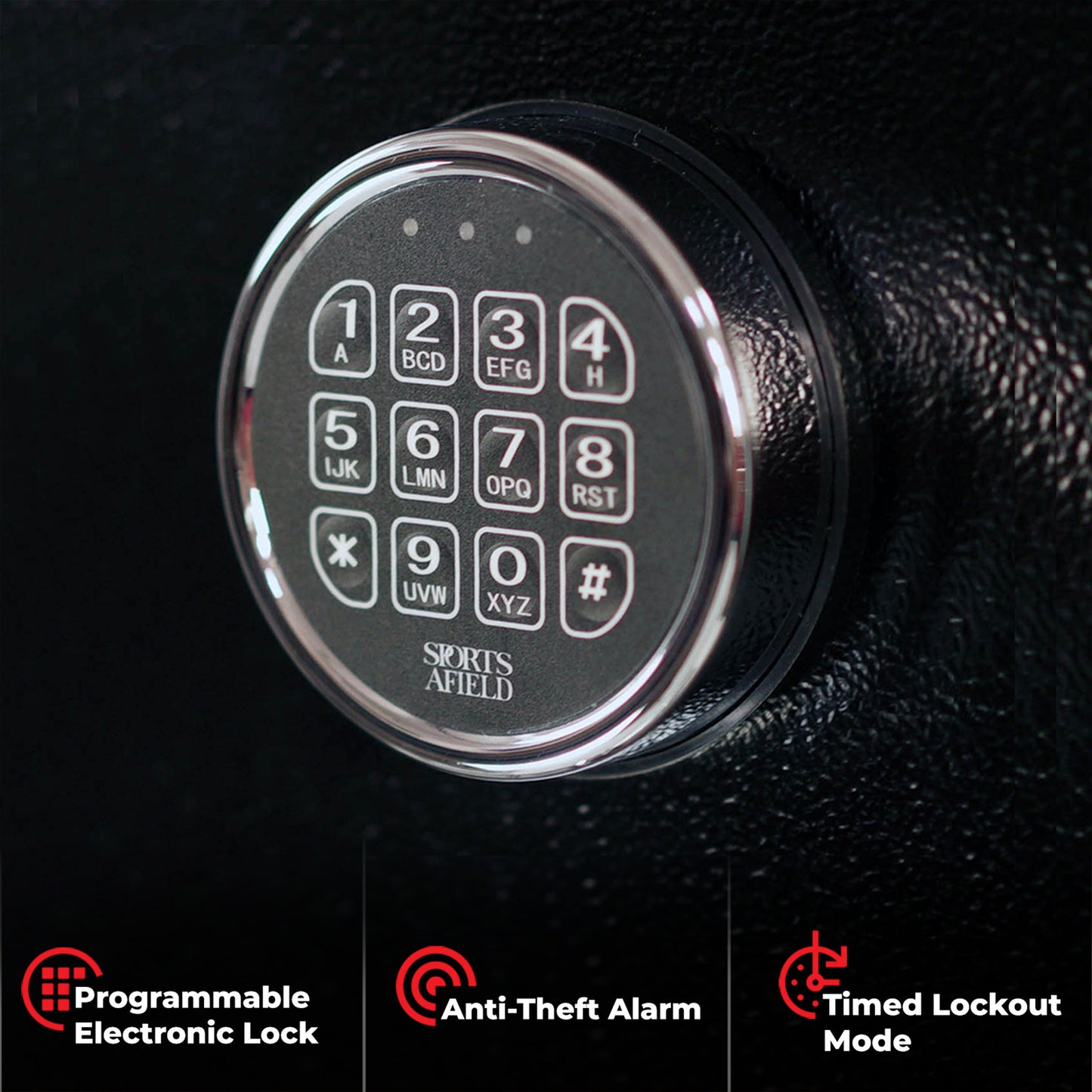 Sports Afield Preserve SA5924P 24-Gun Fire & Water Safe