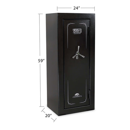 Sports Afield Preserve SA5924P-BIO 24-Gun Biometric Safe