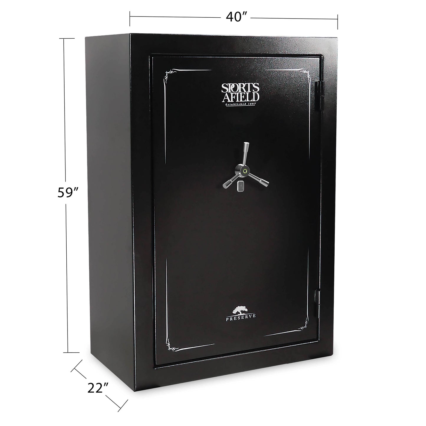 Sports Afield Preserve SA5940P-BIO 40-Gun Biometric Safe