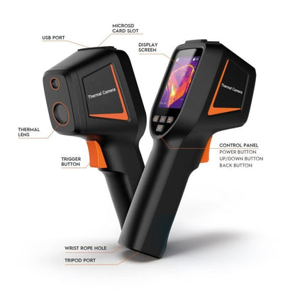 Amcrest Infrared Thermal Imager, Handheld Thermometer TPC-HT2201-TB3